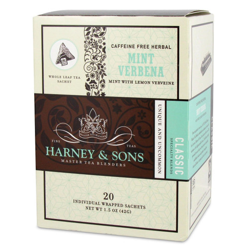 Harney and Sons Tea - Mint Verbena - 20 count