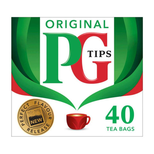 PG Tips Tea Bags - 40 count