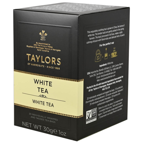 Taylors of Harrogate Tea - White - 20 count