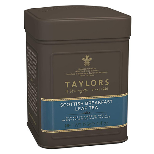 Taylors of Harrogate Scottish Breakfast Loose Leaf Tin - 4.4oz (124g)