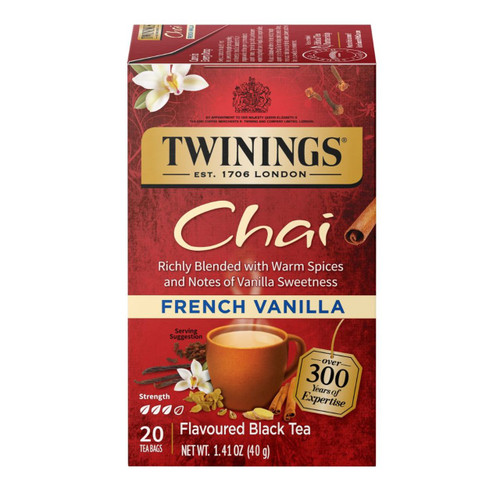 Twinings French Vanilla Chai - 20 count