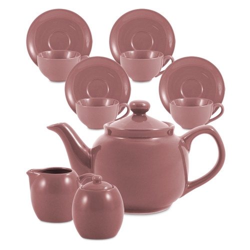 Amsterdam Tea Set - 6 Cup - Sierra Rose