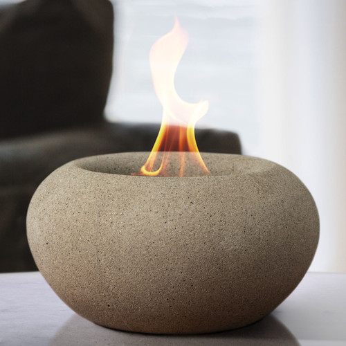 Stone Fire Bowl - Beige
