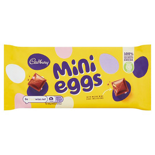 Cadbury Mini Eggs Bar - 3.88oz (110g)