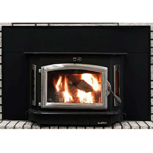 Wood Stove with Pewter Door - Model 91