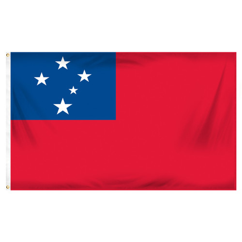 Western Samoa Flag 3ft x 5ft Printed Polyester