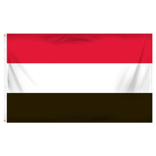 Yemen Flag 3ft x 5ft Printed Polyester