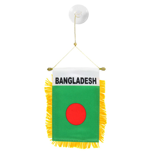 Bangladesh Mini Window Banner - 4in x 6in