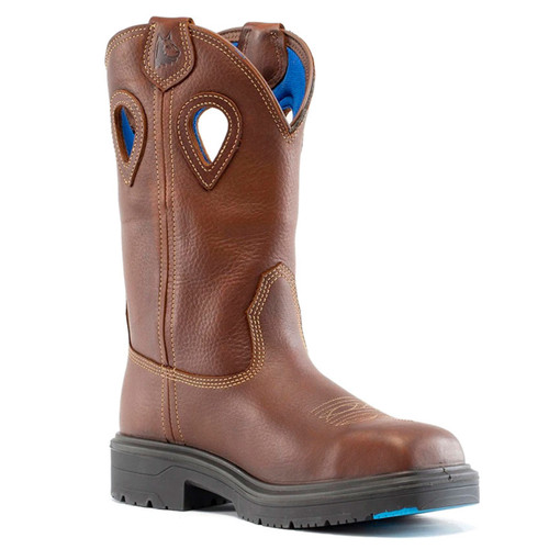 Steel Blue Men's Blue Heeler Waterproof EH Steel Toe Boots - 813945