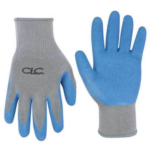 Custom LeatherCraft 2030 Latex Dip Gripper Gloves