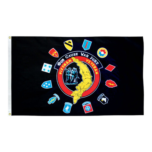 Vietnam Insignia 3ft x 5ft Printed Polyester Flag