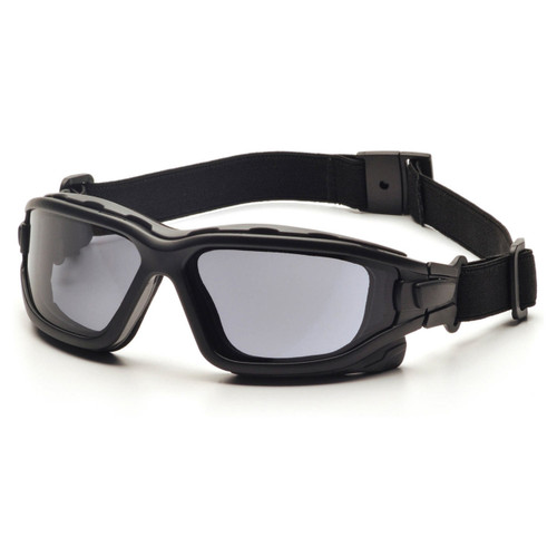 Gray Anti-Fog Pyramex I-Force Dual Pane H2X Anti-Fog Safety Goggles