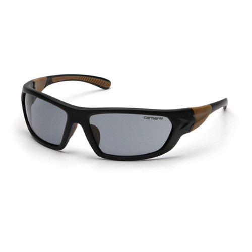 gray Carhartt Men's Carbondale Safety Glasses