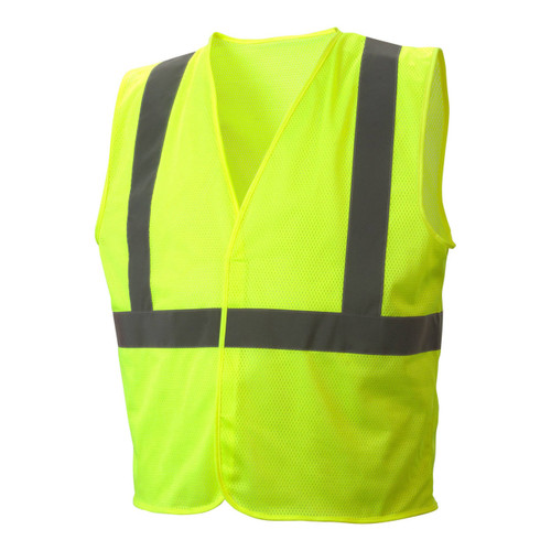 Pyramex Safety RVHLM29 Series Type R Class 2 Mesh Safety Vest