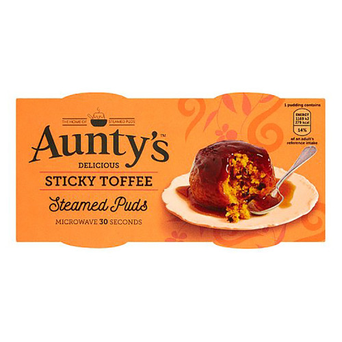Auntys Sticky Toffee Pudding - 6.7oz (190g)