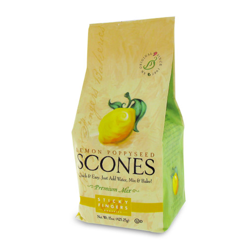 Scone Mix - Lemon Poppyseed - 16oz (454g)