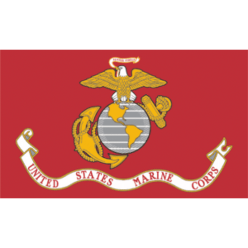 Marine Corps Flag 4x6ft Super Knit Polyester