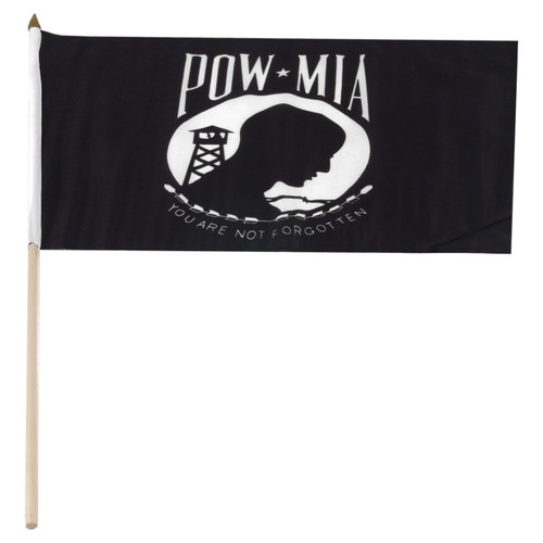 POW MIA Flag 12" x 18"