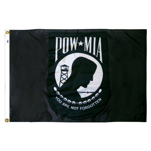 3-Foot x 5-Foot POW/MIA Nylon Flag