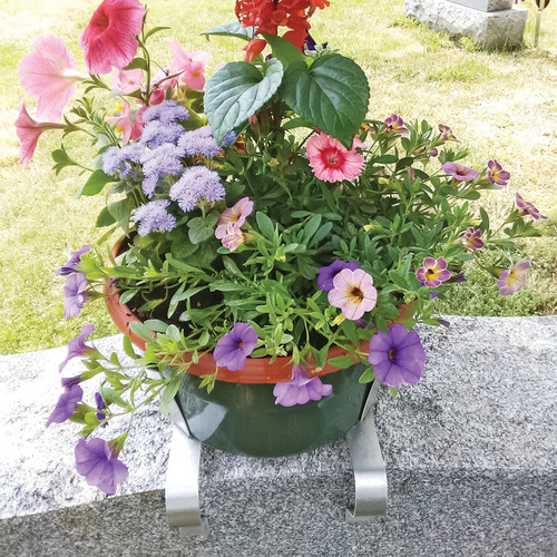 Headstone Planter - Round