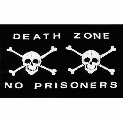 Pirate (Death Zone) Flag 3ft x 5ft printed polyester