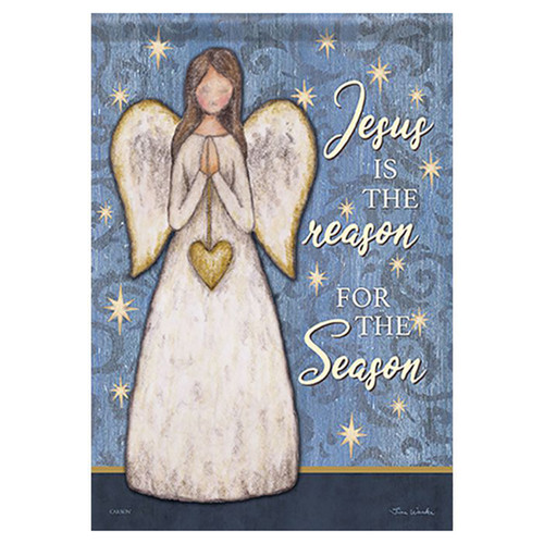 Carson Christmas Banner Flag - Christmas Angel