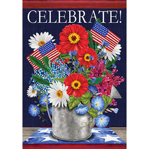 Carson Patriotic Banner Flag - Celebration - 28in x 40in