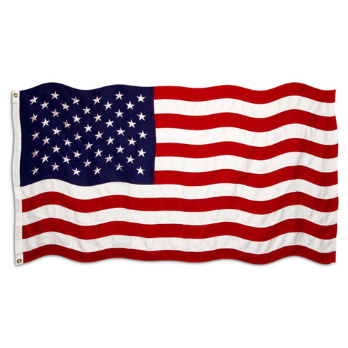 3ft x 5ft Standard Sewn Polyester American Flag - US Made