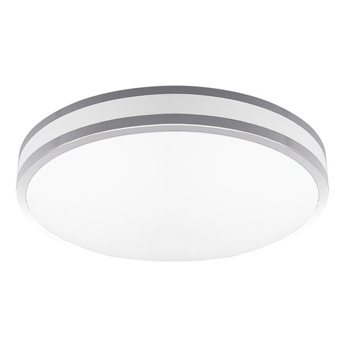 2-Pack LED 11W 12" Indoor Ceiling Light - Silver - 900 Lumens - Euri Lighting
