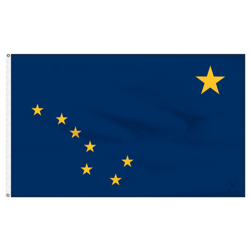 Alaska 12ft x 18ft Nylon Flag