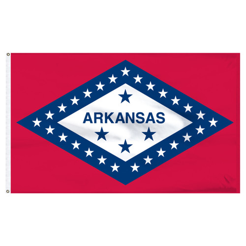 Arkansas 8ft x 12ft Nylon Flag