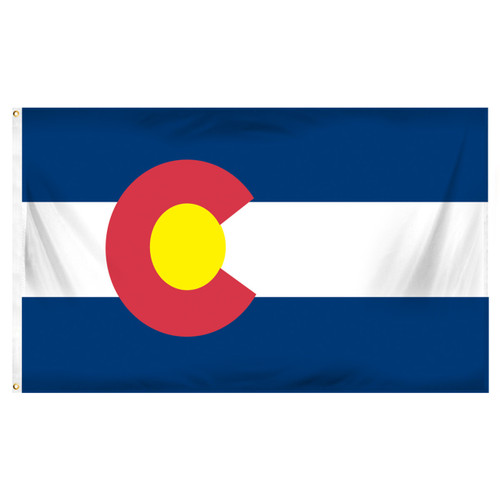 Colorado 4ft x 6ft Sewn Polyester Flag