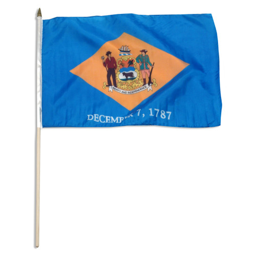 Delaware flag 12 x 18 inch