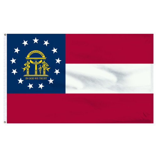 Georgia 5 x 8ft Nylon Flag