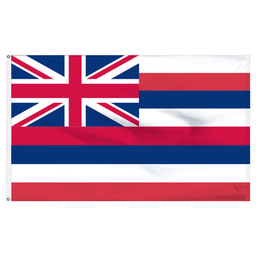 2-Foot x 3-Foot Hawaii Nylon Flag