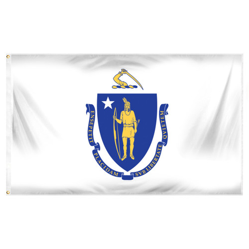 Massachusetts 5ft x 8ft SpectraPro Flag