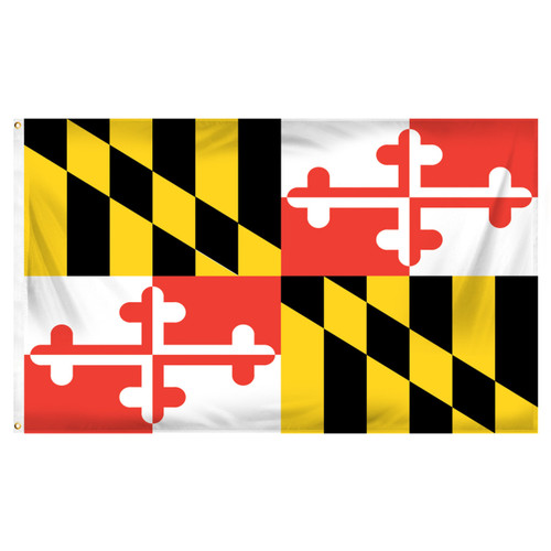 Maryland 4ft. x 6ft. Sewn Polyester Flag