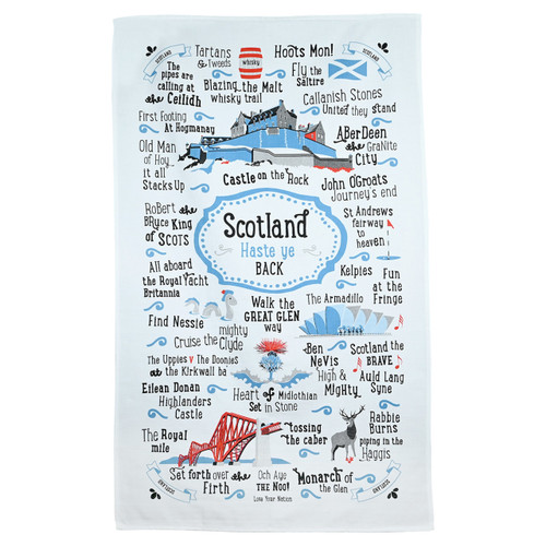 Scotland Tea Towel