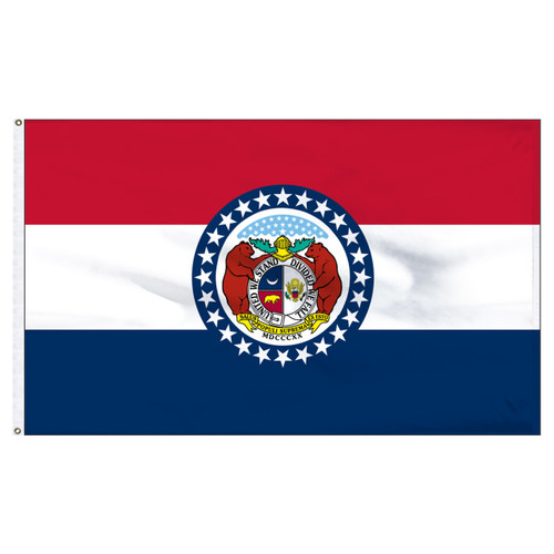 4-Foot x 6-Foot Missouri Nylon Flag