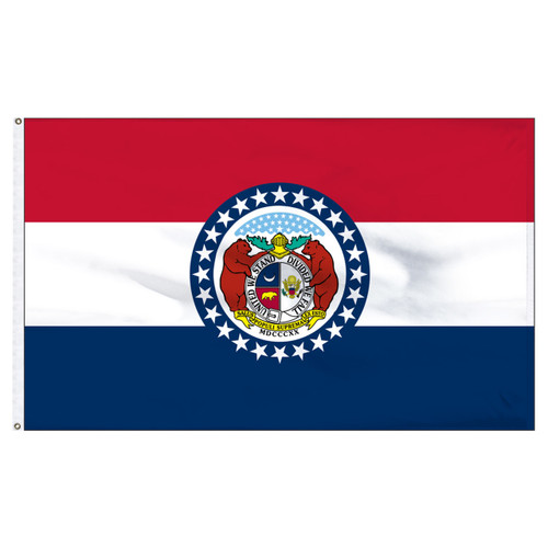 Missouri 8ft x 12ft Nylon Flag