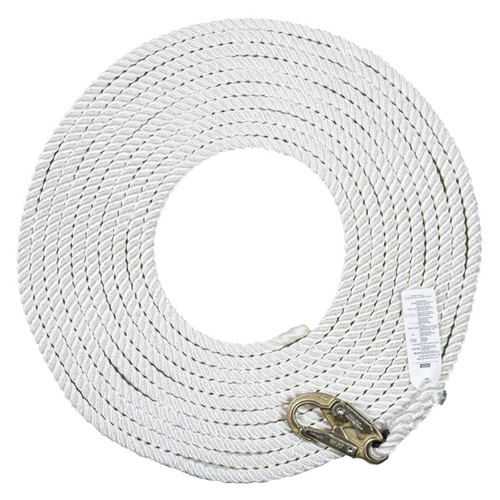 MSA 50ft. Polyester Vertical Lifeline With 36C Snaphook