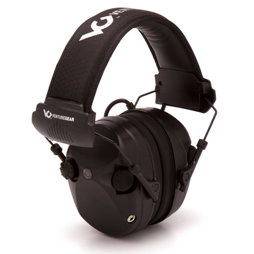 Black Pyramex Safety Sentinel Electronic Ear Muffs