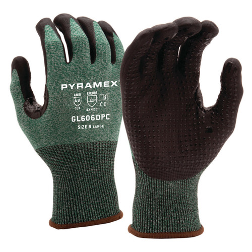 MaxiFlex 34-8743 Green A3 Cut Resistant Nitrile Coated Gloves