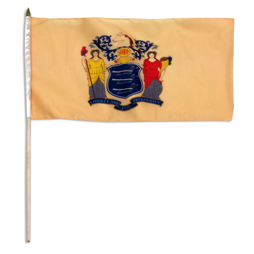 New Jersey flag 12 x 18 inch