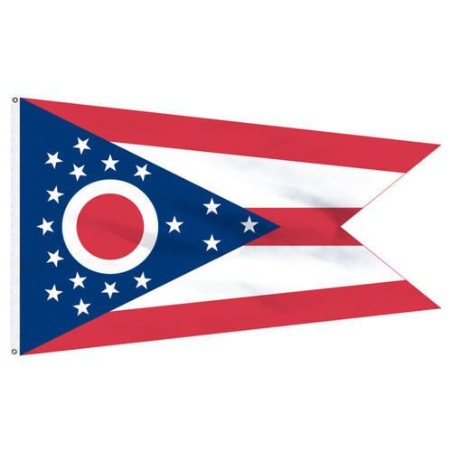 4ft x 6ft Ohio Nylon Flag