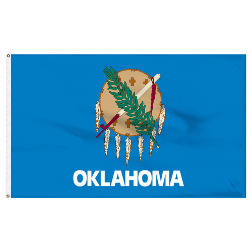 3ft x 5ft Oklahoma Nylon Flag