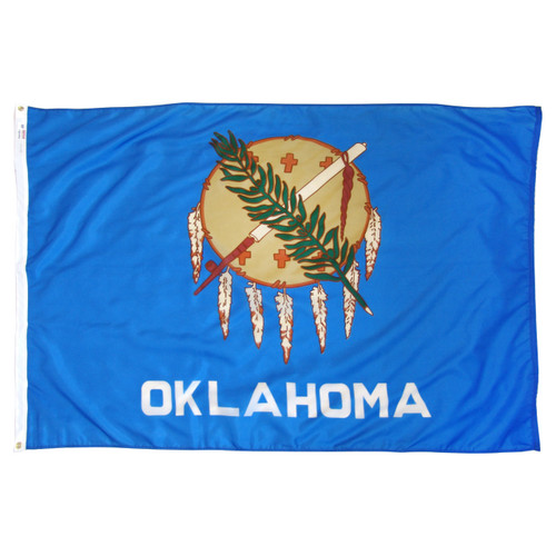 4ft x 6ft Oklahoma Nylon Flag