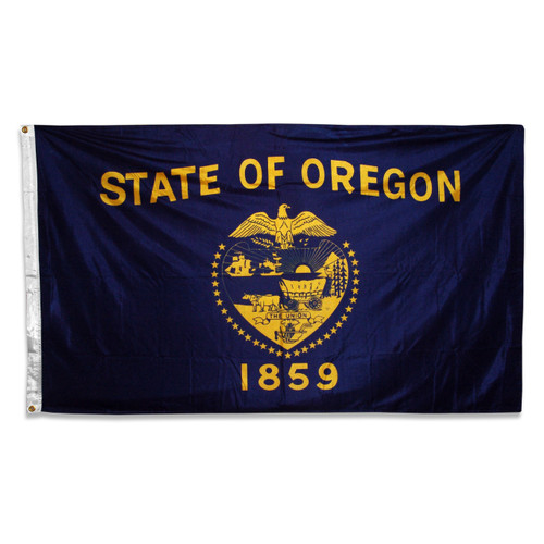 Oregon flag 3 x 5 feet double-sided polyester