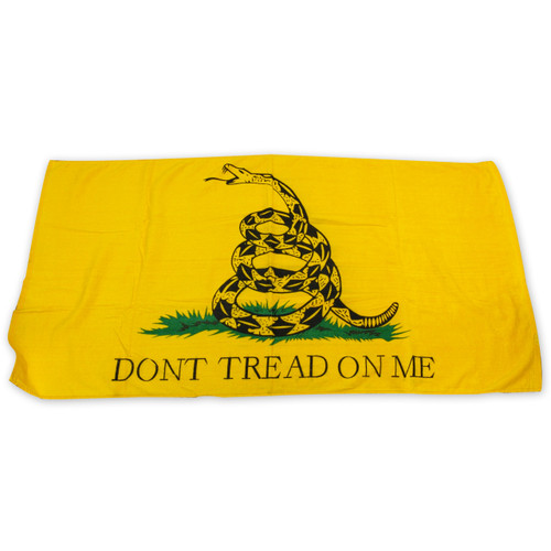 Dont Tread On Me Gadsden Flag Beach Towel