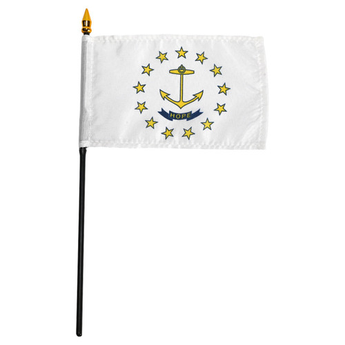 Rhode Island flag 4 x 6 inch